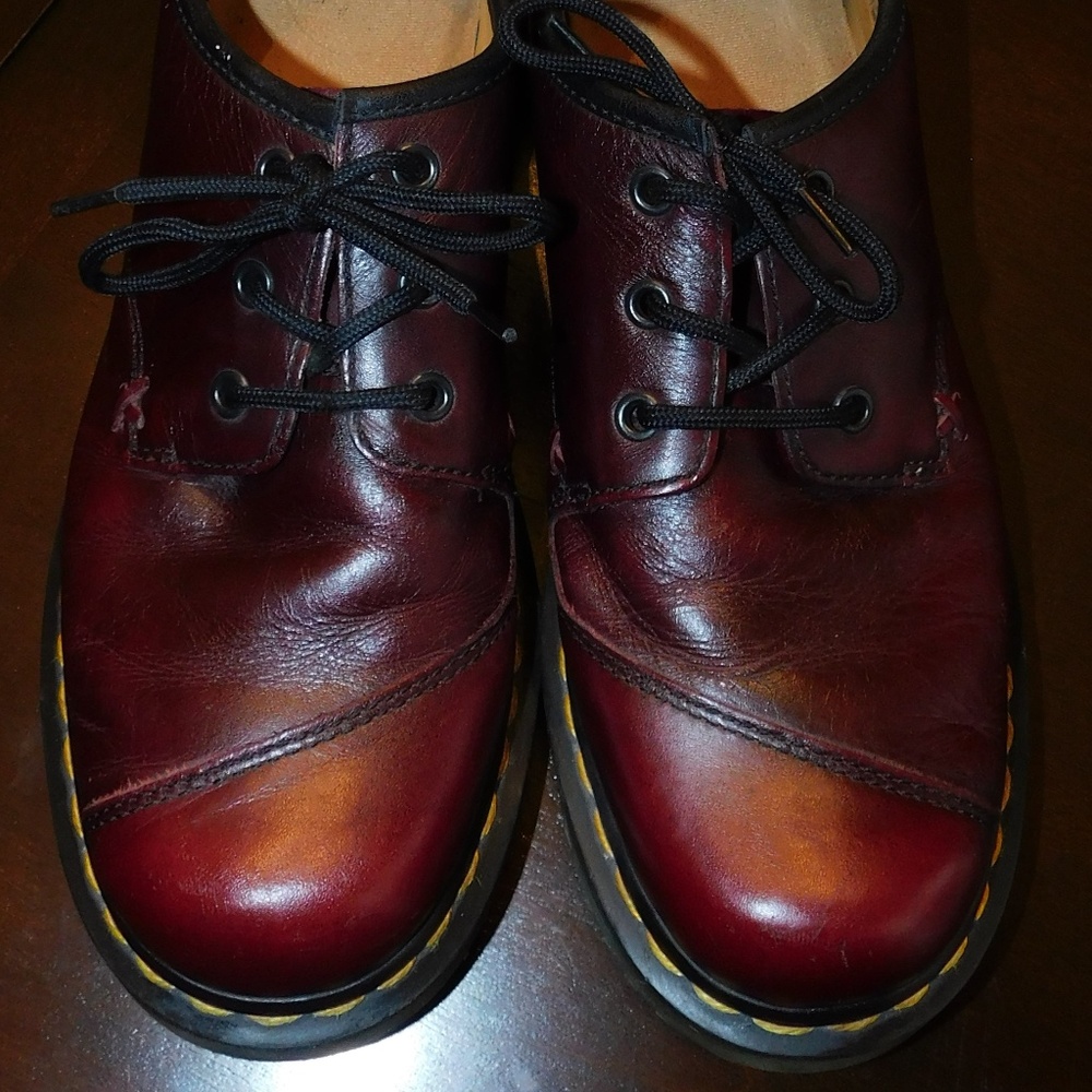 Unisex Doc Martens Red/Maroon Lace up